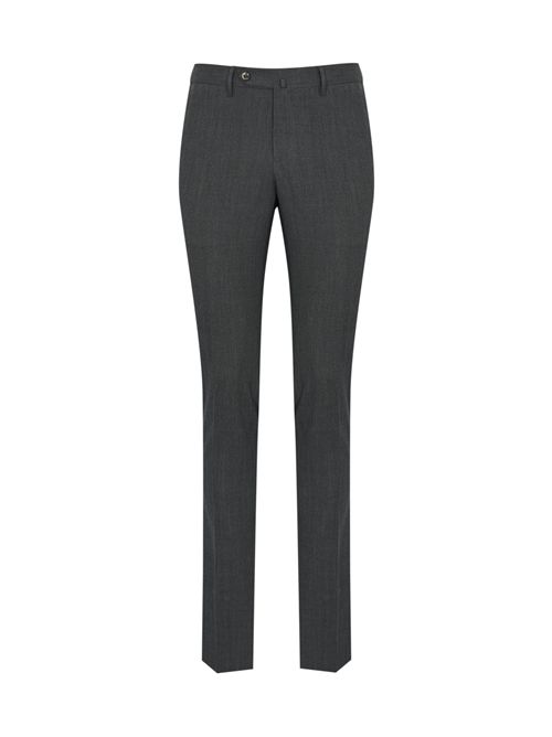 Pantalone Travel super slim in misto lana Grigio scuro PT TORINO | DS01Z00CL1 PO360240